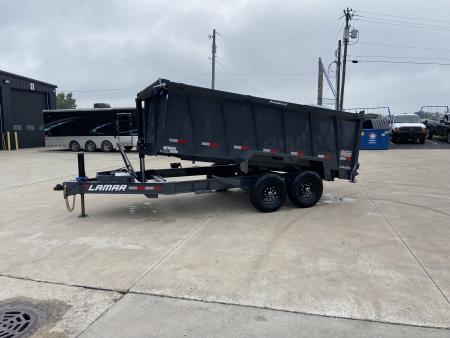 New Lamar 83"X14' Dump Trailer
