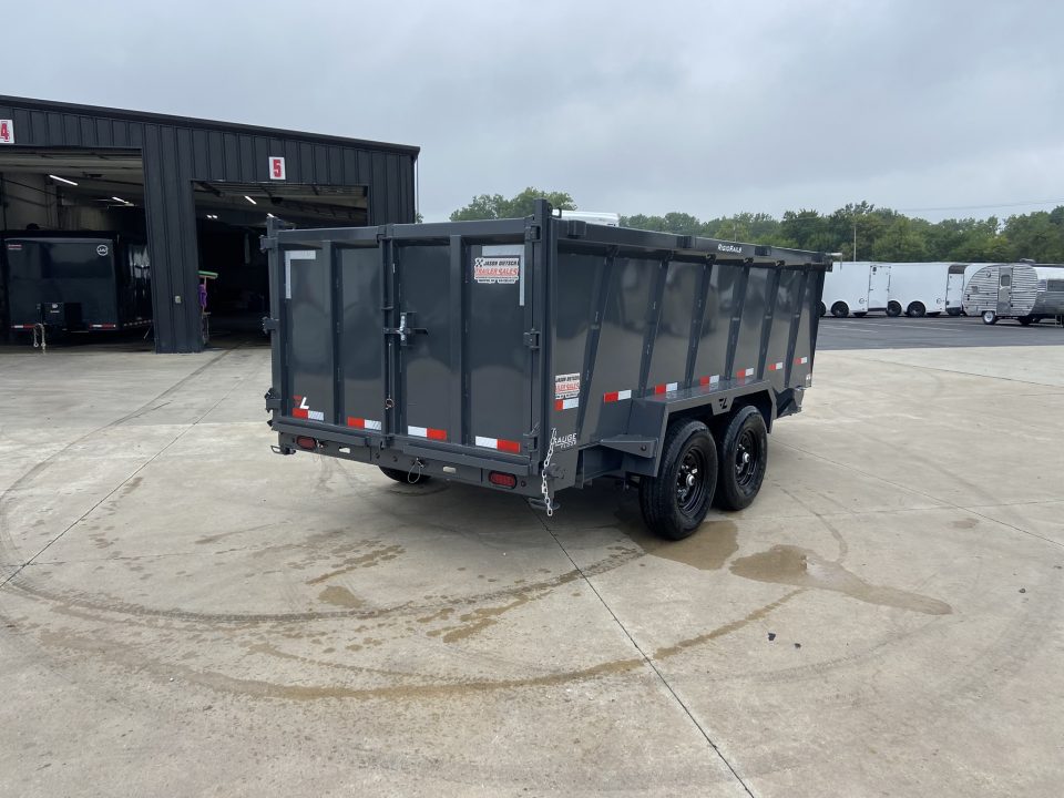 New Lamar 83"X14' Dump Trailer