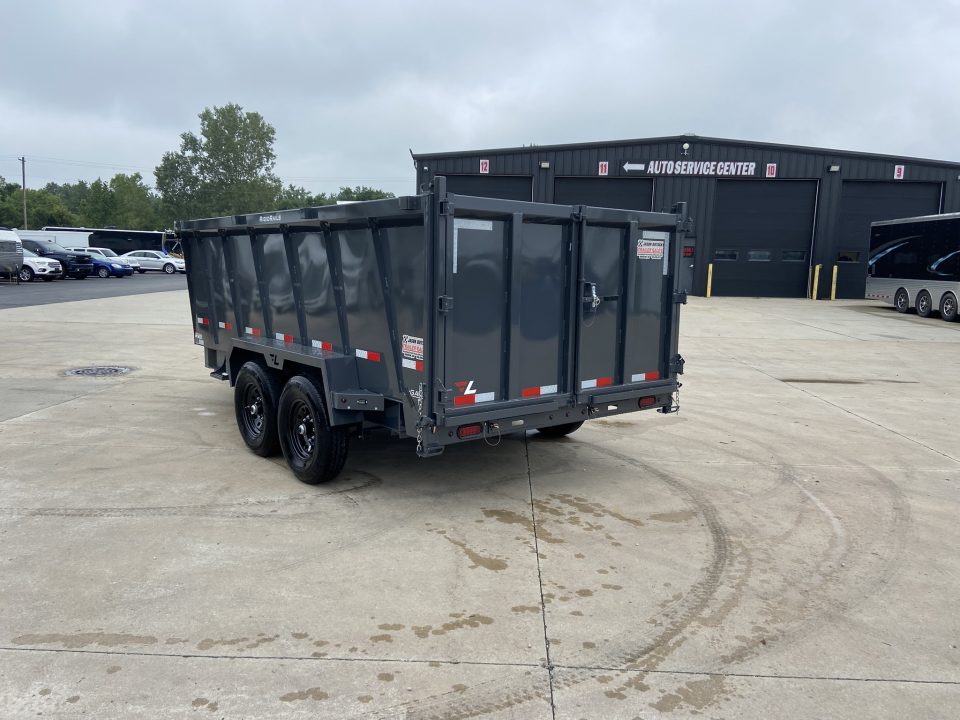 New Lamar 83"X14' Dump Trailer