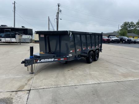 New Lamar 83 X14' Dump Trailer