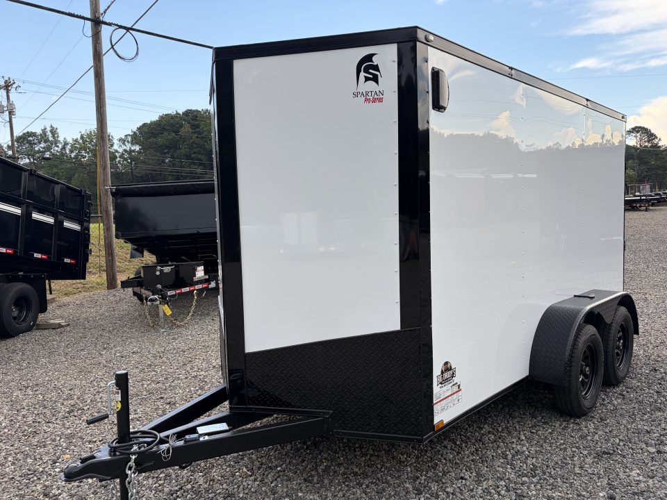 New 2027 Spartan 6X12 Pro-Series, 6' 6" Interior, Tandem Axle With Brakes, Polycor, Stabledeck