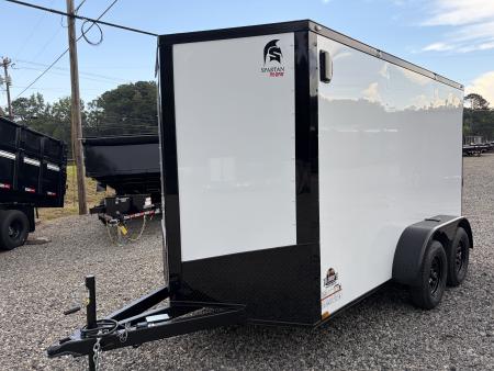New 2027 Spartan 6X12 Pro-Series, 6' 6" Interior, Tandem Axle With Brakes, Polycor, Stabledeck