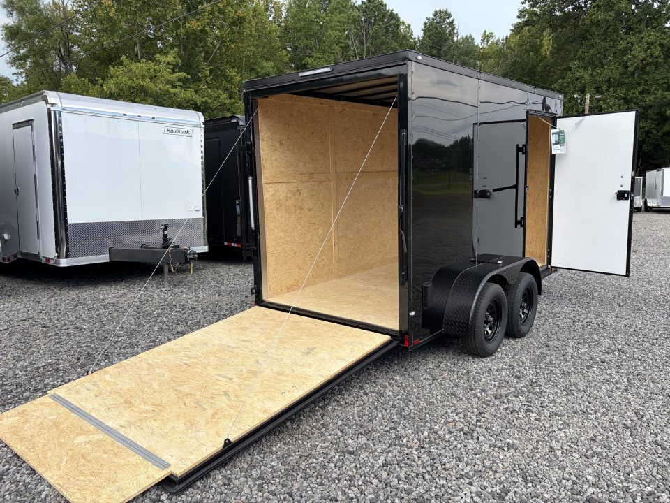 New 2027 Spartan 6X12 HD Pro-Series Enclosed Trailer, 1 Piece Roof, 7' Interior, Tandem Axle With Brakes, Stabledeck, Polycor, 1 Piece Aluminum Roof