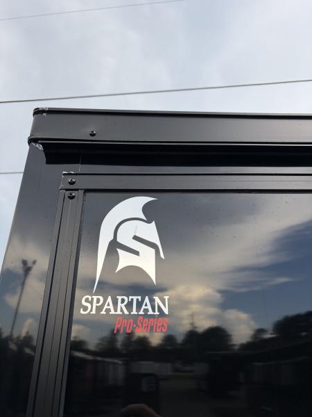 New 2027 Spartan 6X12 HD Pro-Series Enclosed Trailer, 1 Piece Roof, 7' Interior, Tandem Axle With Brakes, Stabledeck, Polycor, 1 Piece Aluminum Roof