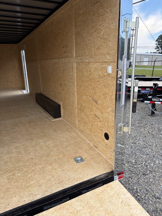 New 2027 Spartan Cargo 8.5x24 Enclosed Trailer, PolyCor, BIG PKG, 12" On Center Frame, 14K GVWR, 60" Triple Tube Tongue, 7' Interior, Heavy Duty Rear Ramp Door