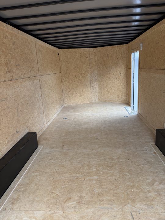 New 2027 Spartan Cargo 8.5x24 Enclosed Trailer, PolyCor, BIG PKG, 12" On Center Frame, 14K GVWR, 60" Triple Tube Tongue, 7' Interior, Heavy Duty Rear Ramp Door