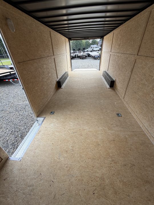 New 2027 Spartan Cargo 8.5x24 Enclosed Trailer, PolyCor, BIG PKG, 12" On Center Frame, 14K GVWR, 60" Triple Tube Tongue, 7' Interior, Heavy Duty Rear Ramp Door