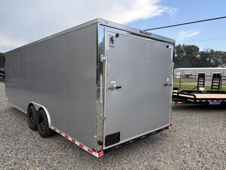 New 2027 Spartan Cargo 8.5x24 Enclosed Trailer, PolyCor, BIG PKG, 12" On Center Frame, 14K GVWR, 60" Triple Tube Tongue, 7' Interior, Heavy Duty Rear Ramp Door