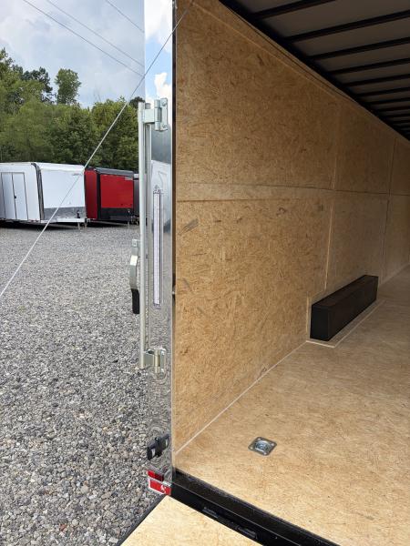 New 2027 Spartan Cargo 8.5x24 Enclosed Trailer, PolyCor, BIG PKG, 12" On Center Frame, 14K GVWR, 60" Triple Tube Tongue, 7' Interior, Heavy Duty Rear Ramp Door