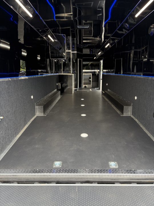 New 2027 Haulmark 44 Gooseneck Bathroom Race Trailer, Polycor, Air Prep, A/C, Awnings, Race Ready