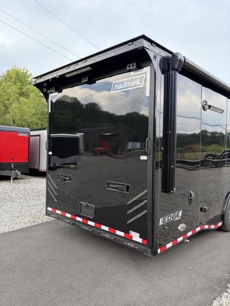 New 2027 Haulmark 44 Gooseneck Bathroom Race Trailer, Polycor, Air Prep, A/C, Awnings, Race Ready