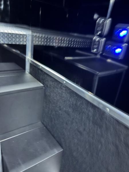 New 2027 Haulmark 44 Gooseneck Bathroom Race Trailer, Polycor, Air Prep, A/C, Awnings, Race Ready