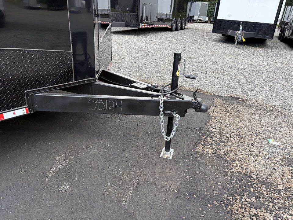New 2027 Spartan Cargo 8.5x24 Enclosed Trailer, PolyCor, BIG PKG, 12" On Center Frame, 14K GVWR, 60" Triple Tube Tongue, 7' Interior, Heavy Duty Rear Ramp Door
