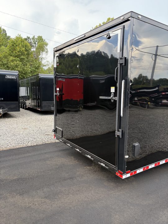 New 2027 Spartan Cargo 8.5x24 Enclosed Trailer, PolyCor, BIG PKG, 12" On Center Frame, 14K GVWR, 60" Triple Tube Tongue, 7' Interior, Heavy Duty Rear Ramp Door