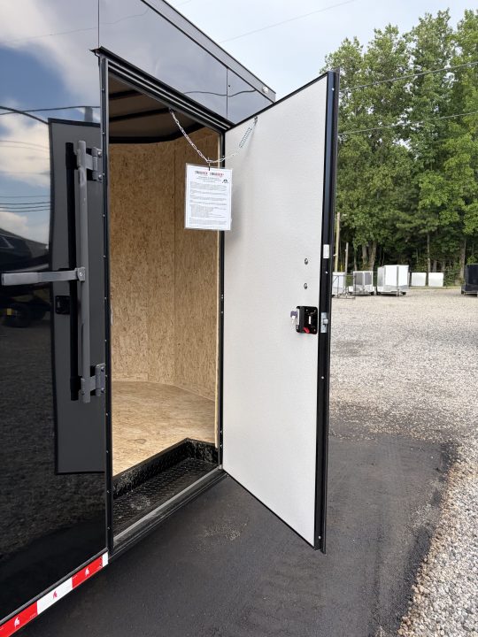 New 2027 Spartan Cargo 8.5x24 Enclosed Trailer, PolyCor, BIG PKG, 12" On Center Frame, 14K GVWR, 60" Triple Tube Tongue, 7' Interior, Heavy Duty Rear Ramp Door
