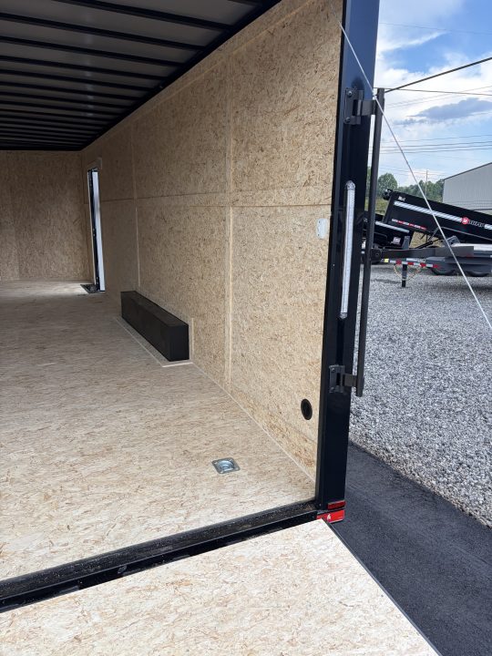 New 2027 Spartan Cargo 8.5x24 Enclosed Trailer, PolyCor, BIG PKG, 12" On Center Frame, 14K GVWR, 60" Triple Tube Tongue, 7' Interior, Heavy Duty Rear Ramp Door