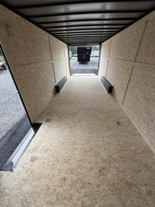 New 2027 Spartan Cargo 8.5x24 Enclosed Trailer, PolyCor, BIG PKG, 12" On Center Frame, 14K GVWR, 60" Triple Tube Tongue, 7' Interior, Heavy Duty Rear Ramp Door