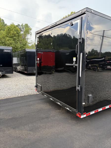 New 2027 Spartan Cargo 8.5x24 Enclosed Trailer, PolyCor, BIG PKG, 12" On Center Frame, 14K GVWR, 60" Triple Tube Tongue, 7' Interior, Heavy Duty Rear Ramp Door