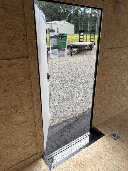 New 2027 Spartan Cargo 8.5x24 Enclosed Trailer, PolyCor, BIG PKG, 12" On Center Frame, 14K GVWR, 60" Triple Tube Tongue, 7' Interior, Heavy Duty Rear Ramp Door