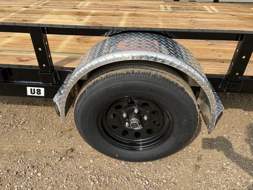 New 2027 PJ Trailers 14' Utility U8 3K w/brakes Utility Trailer