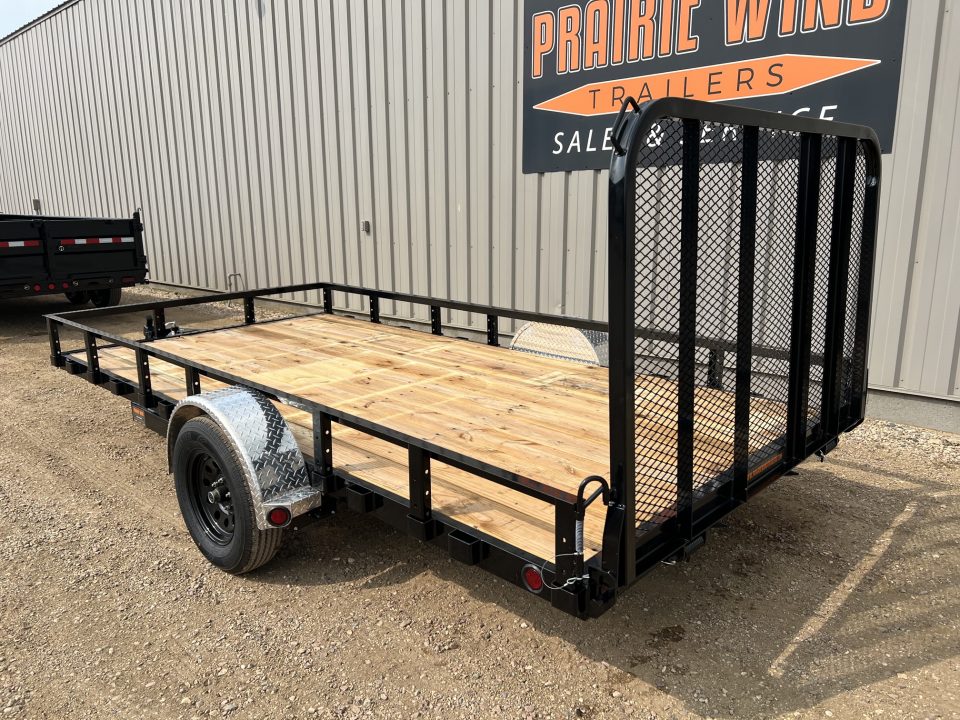 New 2027 PJ Trailers 14' Utility U8 3K w/brakes Utility Trailer