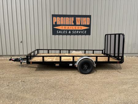 New 2027 PJ Trailers 14' Utility U8 3K w/brakes Utility Trailer