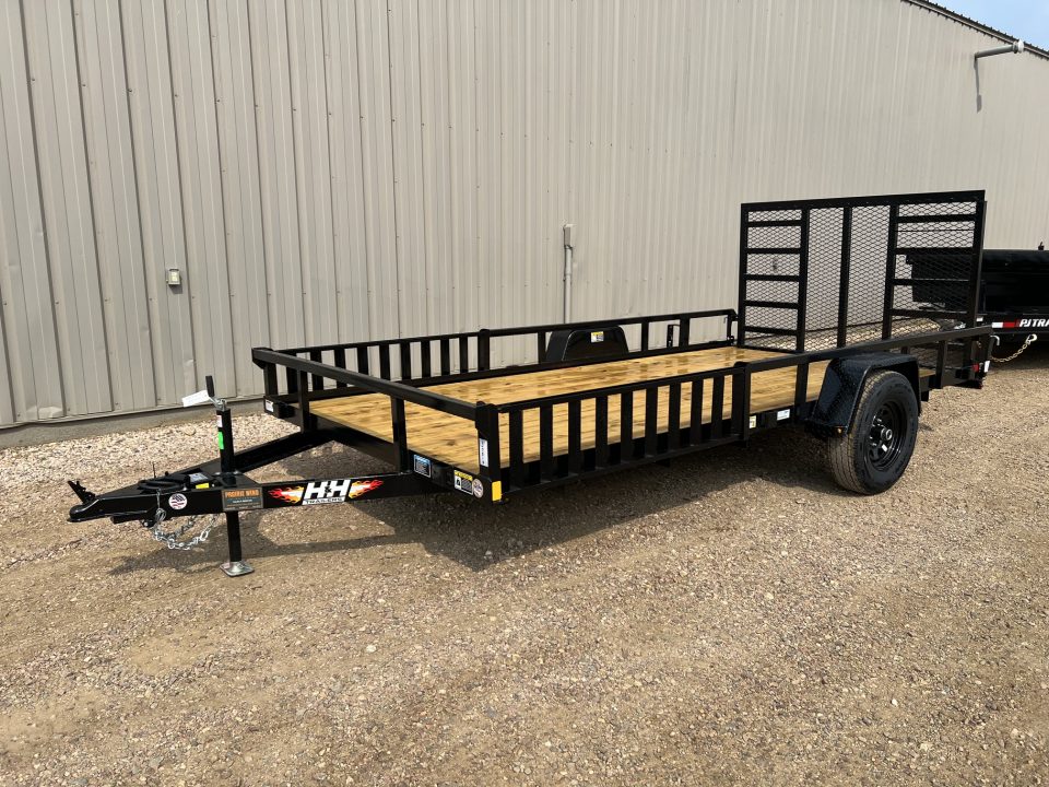 New 2027 H&H Trailers 14' ATV 5K RSV8214-050 Utility Trailer