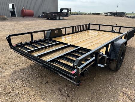 New 2027 H&H Trailers 14' ATV 5K RSV8214-050 Utility Trailer
