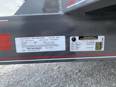 New 2026 Triple R 7X34+2 14K 2 - CARHAULER WITH REMOVABLE FENDERS