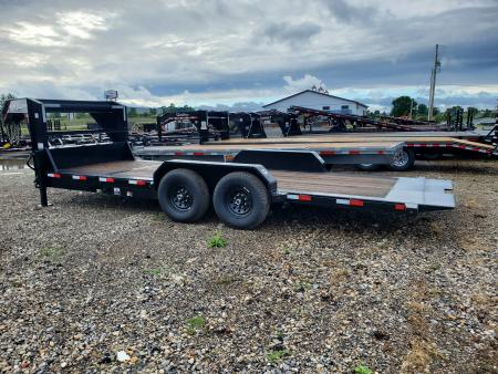 New 2026 Delco Trailers Gooseneck Equipment Tilt / 14,000 GVWR / 83"x20' (4' Stationary)
