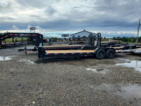 New 2026 Delco Trailers Gooseneck Equipment Tilt / 14,000 GVWR / 83 x24' (8' Stationary)