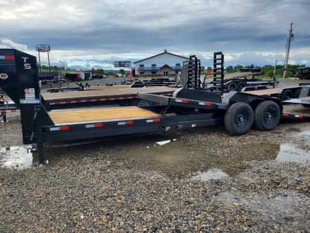 New 2026 Delco Trailers Gooseneck Equipment Tilt / 14,000 GVWR / 83"x24' (8' Stationary)