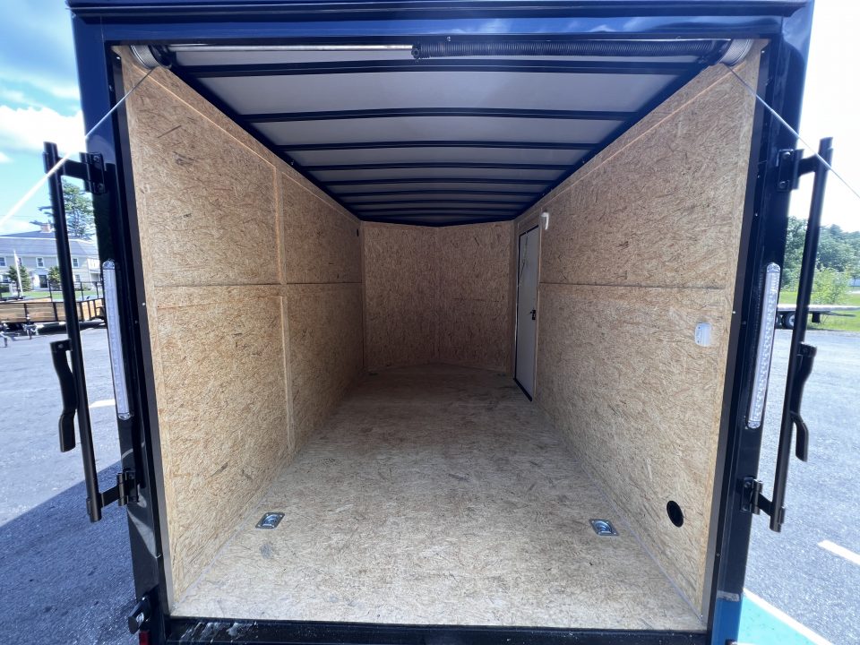 New 2027 Spartan 7X12 +2ft V-nose/7' interior height / .080 Polycore Exterior/ Ext. Tongue - 7000GVW