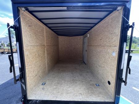 New 2027 Spartan 7X12 +2ft V-nose/7' interior height / .080 Polycore Exterior/ Ext. Tongue - 7000GVW