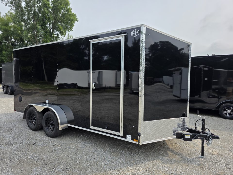 New 2027 US Cargo 7X16 TANDEM AXLE 6'6 TALL RAMP DOOR DRINGS Cargo / Enclosed Trailer