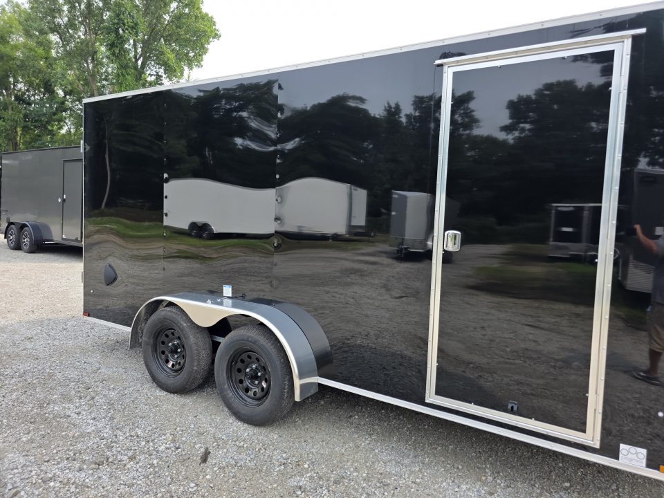 New 2027 US Cargo 7X16 TANDEM AXLE 6'6 TALL RAMP DOOR DRINGS Cargo / Enclosed Trailer
