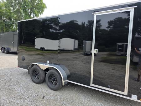 New 2027 US Cargo 7X16 TANDEM AXLE 6'6 TALL RAMP DOOR DRINGS Cargo / Enclosed Trailer