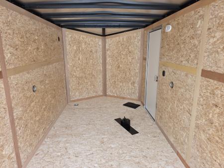 New 2027 US Cargo 7X16 TANDEM AXLE 6'6 TALL RAMP DOOR DRINGS Cargo / Enclosed Trailer