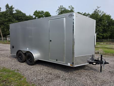 New 2027 US Cargo 7X16 TANDEM AXLE 6'6 TALL RAMP DOOR DRINGS Cargo / Enclosed Trailer