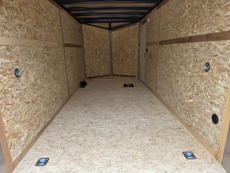 New 2027 US Cargo 7X16 TANDEM AXLE 6'6 TALL RAMP DOOR DRINGS Cargo / Enclosed Trailer