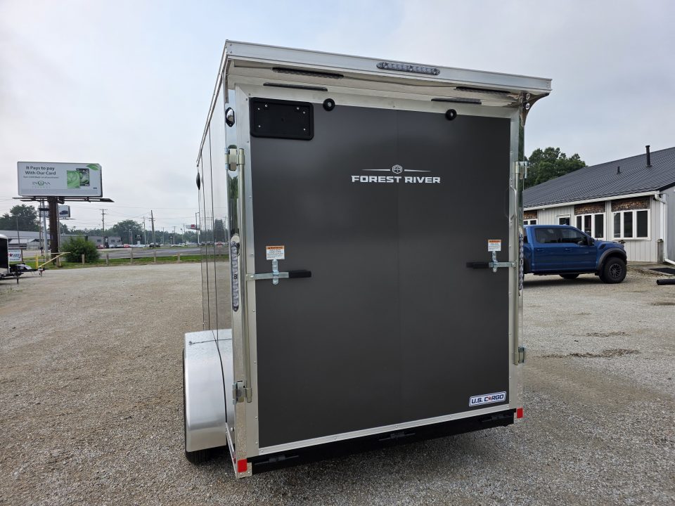 New 2027 US Cargo 6.5X12 TANDEM AXLE POLY 080 SCREWLESS 7' INSIDE DRINGS SXS UTV GOLFCART MOWER 7K GVWR Cargo / Enclosed Trailer