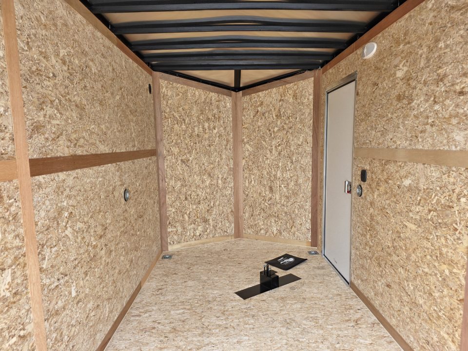 New 2027 US Cargo 6.5X12 TANDEM AXLE POLY 080 SCREWLESS 7' INSIDE DRINGS SXS UTV GOLFCART MOWER 7K GVWR Cargo / Enclosed Trailer