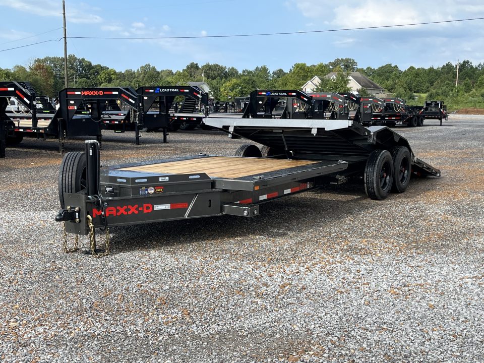 New 2027 MAXXD 102" X 24' 21K Tilt Equipment Trailer ALL NEW
