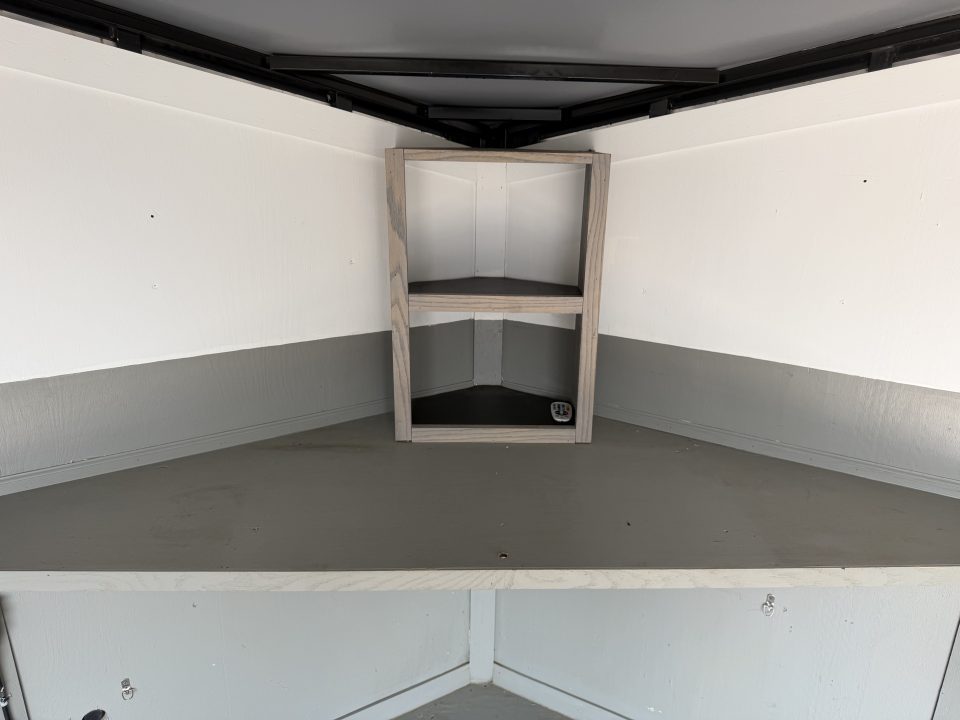 Used 2021 Spartan 7'X12' 3K GVWR Enclosed Trailer