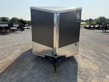 Used 2021 Spartan 7'X12' 3K GVWR Enclosed Trailer