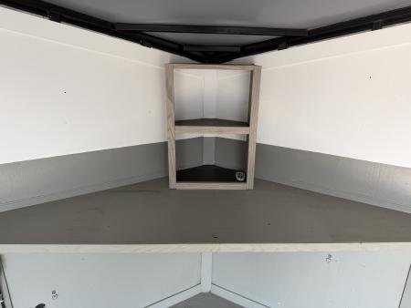 Used 2021 Spartan 7'X12' 3K GVWR Enclosed Trailer