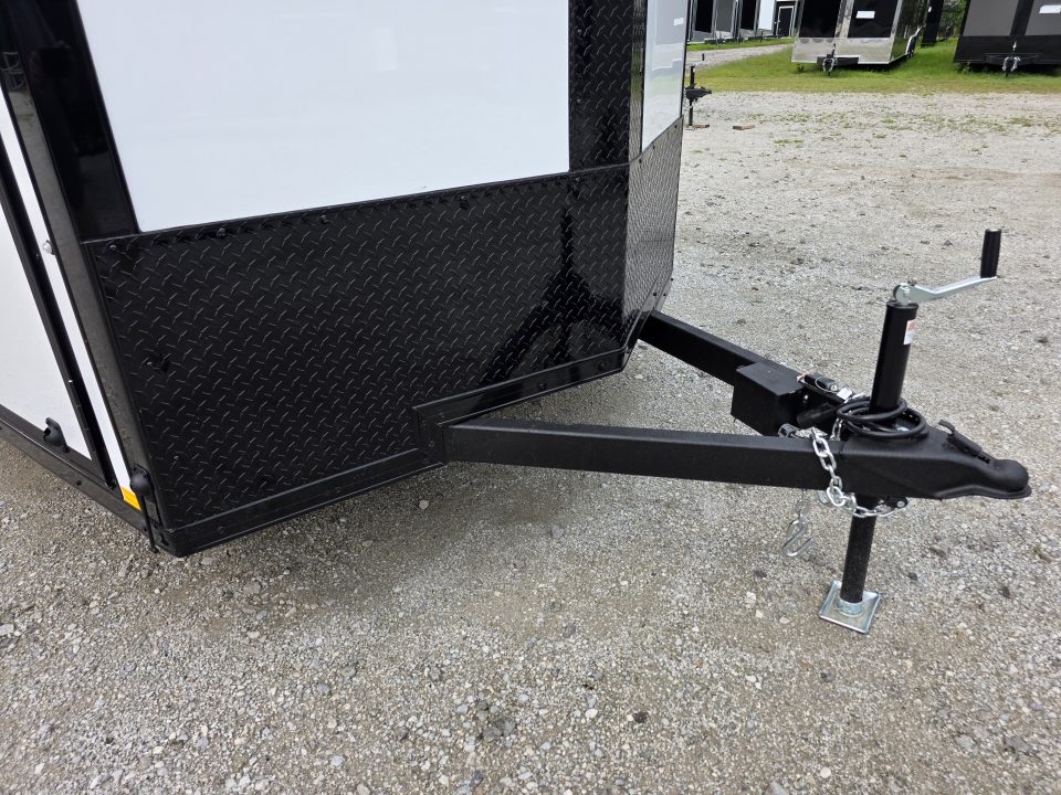 New 2027 Formula Trailers 7x16 7' INSIDE 080 SCREWLESS BLACKOUT ALUM WHEELS SXS UTV GOLFCART Cargo / Enclosed Trailer