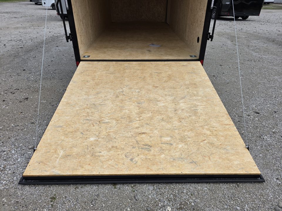 New 2027 Formula Trailers 7x16 7' INSIDE 080 SCREWLESS BLACKOUT ALUM WHEELS SXS UTV GOLFCART Cargo / Enclosed Trailer