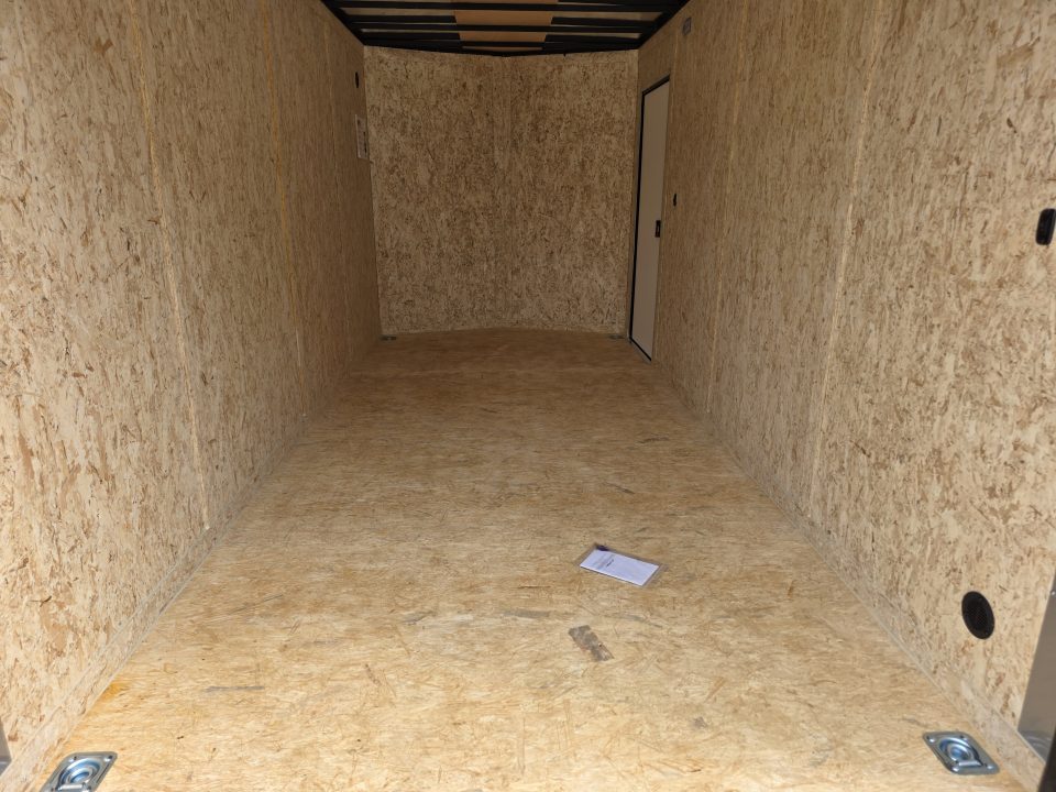 New 2027 Formula Trailers 7x16 7' INSIDE 080 SCREWLESS BLACKOUT ALUM WHEELS SXS UTV GOLFCART Cargo / Enclosed Trailer