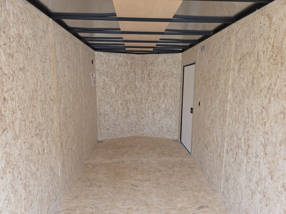 New 2027 Formula Trailers 7x16 7' INSIDE 080 SCREWLESS BLACKOUT ALUM WHEELS SXS UTV GOLFCART Cargo / Enclosed Trailer